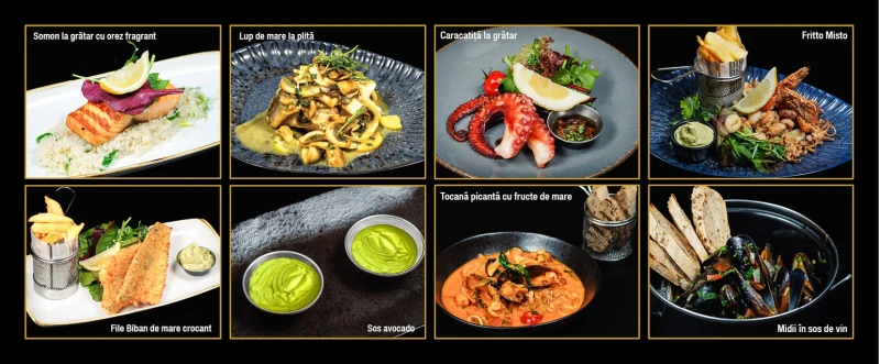 Peste si fructe de mare