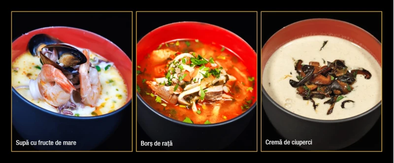 Supe, ciorbe si creme