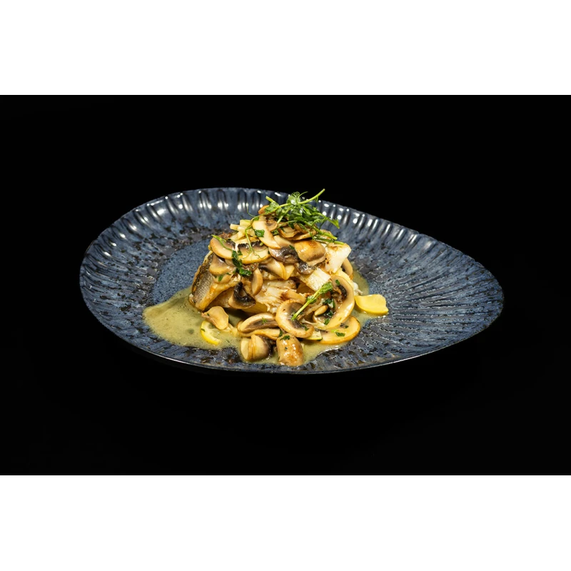 Lup de mare la plită